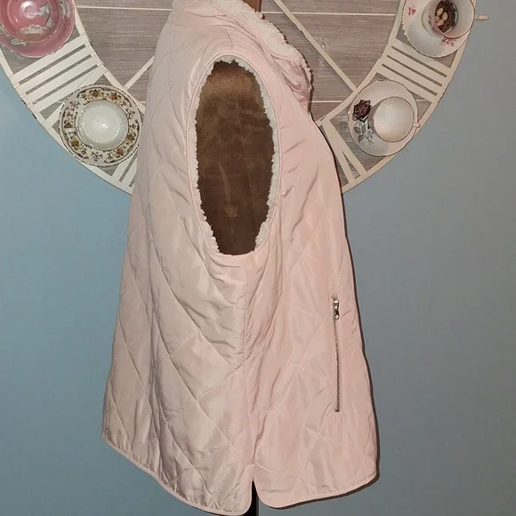 Ruby Rd. Light Pink Vest - Picture 3 of 4